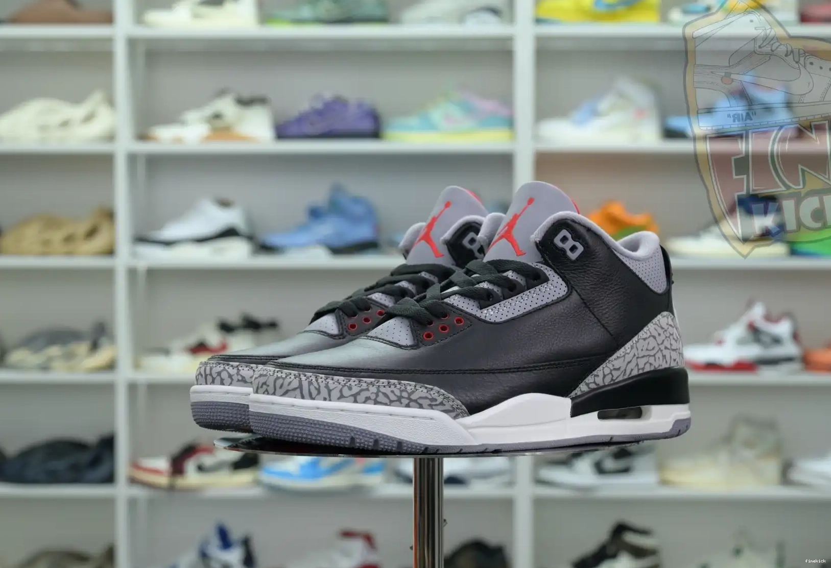 Cement Reimagined” Jordan Air 3“Black 0408